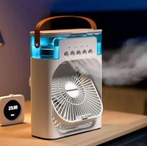 Ventilador Climatizador con pulverizador portátil