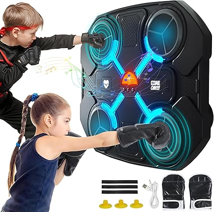 Maquina boxeo con música (4pads)