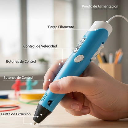 Bolígrafo 3D